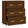 Aparador de madera de ingeniería marrón roble 69,5x34x90 cm de vidaXL, Aparadores - Ref: Foro24-827835, Precio: 99,24 €, Desc...