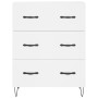 Weißes Sideboard aus Holzwerkstoff, 69,5 x 34 x 90 cm von vidaXL, Sideboards - Ref: Foro24-827844, Preis: 94,95 €, Rabatt: %