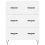 White engineered wood sideboard 69.5x34x90 cm by vidaXL, Sideboards - Ref: Foro24-827844, Price: 93,80 €, Discount: %