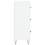 White engineered wood sideboard 69.5x34x90 cm by vidaXL, Sideboards - Ref: Foro24-827844, Price: 94,95 €, Discount: %