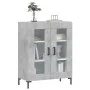 Concrete gray engineered wood sideboard 69.5x34x90 cm by vidaXL, Sideboards - Ref: Foro24-827792, Price: 83,70 €, Discount: %
