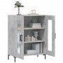 Concrete gray engineered wood sideboard 69.5x34x90 cm by vidaXL, Sideboards - Ref: Foro24-827792, Price: 84,63 €, Discount: %