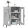 Concrete gray engineered wood sideboard 69.5x34x90 cm by vidaXL, Sideboards - Ref: Foro24-827792, Price: 83,70 €, Discount: %