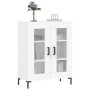 White engineered wood sideboard 69.5x34x90 cm by vidaXL, Sideboards - Ref: Foro24-827788, Price: 87,85 €, Discount: %