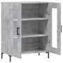 Concrete gray engineered wood sideboard 69.5x34x90 cm by vidaXL, Sideboards - Ref: Foro24-827792, Price: 84,63 €, Discount: %