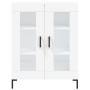 Sideboard aus weißem Holzwerkstoff 69,5x34x90 cm von vidaXL, Sideboards - Ref: Foro24-827788, Preis: 87,85 €, Rabatt: %