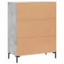 Concrete gray engineered wood sideboard 69.5x34x90 cm by vidaXL, Sideboards - Ref: Foro24-827792, Price: 83,70 €, Discount: %
