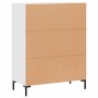 Sideboard aus weißem Holzwerkstoff 69,5x34x90 cm von vidaXL, Sideboards - Ref: Foro24-827788, Preis: 87,85 €, Rabatt: %
