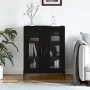 Engineered wood black sideboard 69.5x34x90 cm by vidaXL, Sideboards - Ref: Foro24-827797, Price: 79,36 €, Discount: %