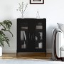 Sideboard aus schwarzem Holzwerkstoff 69,5x34x90 cm von vidaXL, Sideboards - Ref: Foro24-827797, Preis: 92,15 €, Rabatt: %