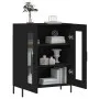 Engineered wood black sideboard 69.5x34x90 cm by vidaXL, Sideboards - Ref: Foro24-827797, Price: 79,36 €, Discount: %