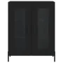 Engineered wood black sideboard 69.5x34x90 cm by vidaXL, Sideboards - Ref: Foro24-827797, Price: 79,36 €, Discount: %