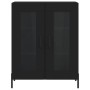 Sideboard aus schwarzem Holzwerkstoff 69,5x34x90 cm von vidaXL, Sideboards - Ref: Foro24-827797, Preis: 92,15 €, Rabatt: %