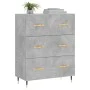 Engineered wood sideboard in concrete grey 69.5x34x90 cm by vidaXL, Sideboards - Ref: Foro24-827832, Price: 67,59 €, Discount: %