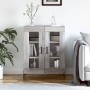 Sonoma gray engineered wood sideboard 69.5x34x90 cm by vidaXL, Sideboards - Ref: Foro24-827802, Price: 92,36 €, Discount: %