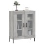 Sonoma gray engineered wood sideboard 69.5x34x90 cm by vidaXL, Sideboards - Ref: Foro24-827802, Price: 92,36 €, Discount: %