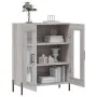 Sonoma gray engineered wood sideboard 69.5x34x90 cm by vidaXL, Sideboards - Ref: Foro24-827802, Price: 91,31 €, Discount: %