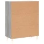Sonoma gray engineered wood sideboard 69.5x34x90 cm by vidaXL, Sideboards - Ref: Foro24-827842, Price: 97,54 €, Discount: %