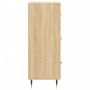 Sonoma Oak Engineered Wood Sideboard 69.5x34x90 cm by vidaXL, Sideboards - Ref: Foro24-827831, Price: 92,32 €, Discount: %