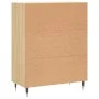 Sideboard aus Sonoma-Eichenholzwerkstoff, 69,5 x 34 x 90 cm von vidaXL, Sideboards - Ref: Foro24-827831, Preis: 91,52 €, Raba...
