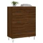 Engineered wood brown oak sideboard 69.5x34x90 cm by vidaXL, Sideboards - Ref: Foro24-827851, Price: 93,92 €, Discount: %