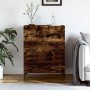 Sideboard aus geräuchertem Eichenholzwerkstoff, 69,5 x 34 x 90 cm von vidaXL, Sideboards - Ref: Foro24-827857, Preis: 81,41 €...