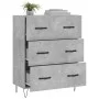 Concrete gray engineered wood sideboard 69.5x34x90 cm by vidaXL, Sideboards - Ref: Foro24-827848, Price: 90,80 €, Discount: %