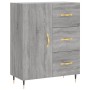 Engineered wood sideboard in Sonoma grey, 69.5x34x90 cm by vidaXL, Sideboards - Ref: Foro24-827898, Price: 78,32 €, Discount: %