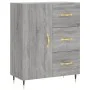 Sonoma Sideboard aus grauem Holzwerkstoff 69,5x34x90 cm von vidaXL, Sideboards - Ref: Foro24-827898, Preis: 77,44 €, Rabatt: %
