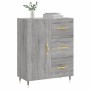 Engineered wood sideboard in Sonoma grey, 69.5x34x90 cm by vidaXL, Sideboards - Ref: Foro24-827898, Price: 78,32 €, Discount: %