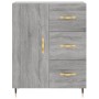 Sonoma Sideboard aus grauem Holzwerkstoff 69,5x34x90 cm von vidaXL, Sideboards - Ref: Foro24-827898, Preis: 78,32 €, Rabatt: %