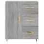 Sonoma Sideboard aus grauem Holzwerkstoff 69,5x34x90 cm von vidaXL, Sideboards - Ref: Foro24-827898, Preis: 77,44 €, Rabatt: %