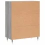 Sonoma Sideboard aus grauem Holzwerkstoff 69,5x34x90 cm von vidaXL, Sideboards - Ref: Foro24-827898, Preis: 77,44 €, Rabatt: %