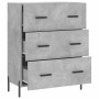 Engineered wood sideboard in concrete grey 69.5x34x90 cm by vidaXL, Sideboards - Ref: Foro24-827864, Price: 107,29 €, Discoun...