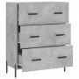 Graues Sideboard aus Holzwerkstoff Beton 69,5x34x90 cm von vidaXL, Sideboards - Ref: Foro24-827864, Preis: 105,95 €, Rabatt: %