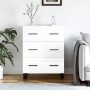 Hochglanzweißes Sperrholz-Sideboard 69,5 x 34 x 90 cm von vidaXL, Sideboards - Ref: Foro24-827878, Preis: 112,97 €, Rabatt: %
