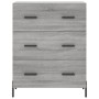 Engineered wood sideboard in Sonoma grey, 69.5x34x90 cm by vidaXL, Sideboards - Ref: Foro24-827866, Price: 110,94 €, Discount: %