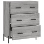 Engineered wood sideboard in Sonoma grey, 69.5x34x90 cm by vidaXL, Sideboards - Ref: Foro24-827866, Price: 110,94 €, Discount: %