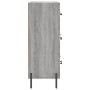 Engineered wood sideboard in Sonoma grey, 69.5x34x90 cm by vidaXL, Sideboards - Ref: Foro24-827866, Price: 110,94 €, Discount: %