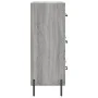 Engineered wood sideboard in Sonoma grey, 69.5x34x90 cm by vidaXL, Sideboards - Ref: Foro24-827866, Price: 109,67 €, Discount: %