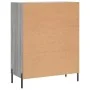 Engineered wood sideboard in Sonoma grey, 69.5x34x90 cm by vidaXL, Sideboards - Ref: Foro24-827866, Price: 109,67 €, Discount: %