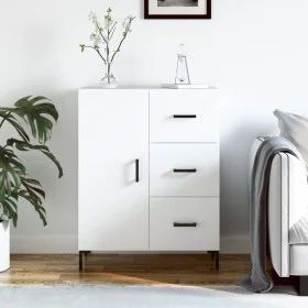 White engineered wood sideboard 69.5x34x90 cm by vidaXL, Sideboards - Ref: Foro24-827916, Price: 98,03 €, Discount: %