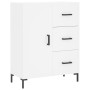 Aparador de madera de ingeniería blanco 69,5x34x90 cm de vidaXL, Aparadores - Ref: Foro24-827916, Precio: 99,27 €, Descuento: %