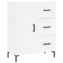 White engineered wood sideboard 69.5x34x90 cm by vidaXL, Sideboards - Ref: Foro24-827916, Price: 98,03 €, Discount: %