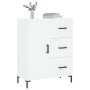 White engineered wood sideboard 69.5x34x90 cm by vidaXL, Sideboards - Ref: Foro24-827916, Price: 99,27 €, Discount: %
