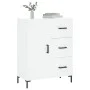 White engineered wood sideboard 69.5x34x90 cm by vidaXL, Sideboards - Ref: Foro24-827916, Price: 98,03 €, Discount: %
