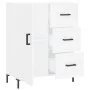 White engineered wood sideboard 69.5x34x90 cm by vidaXL, Sideboards - Ref: Foro24-827916, Price: 98,03 €, Discount: %