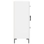 Aparador de madera de ingeniería blanco 69,5x34x90 cm de vidaXL, Aparadores - Ref: Foro24-827916, Precio: 99,27 €, Descuento: %