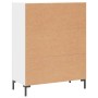 Aparador de madera de ingeniería blanco 69,5x34x90 cm de vidaXL, Aparadores - Ref: Foro24-827916, Precio: 99,27 €, Descuento: %