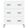 White engineered wood sideboard 69.5x34x90 cm by vidaXL, Sideboards - Ref: Foro24-827852, Price: 101,41 €, Discount: %